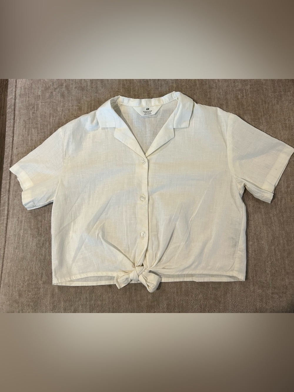 Girls H&M Button-Up Blouse – Size 14